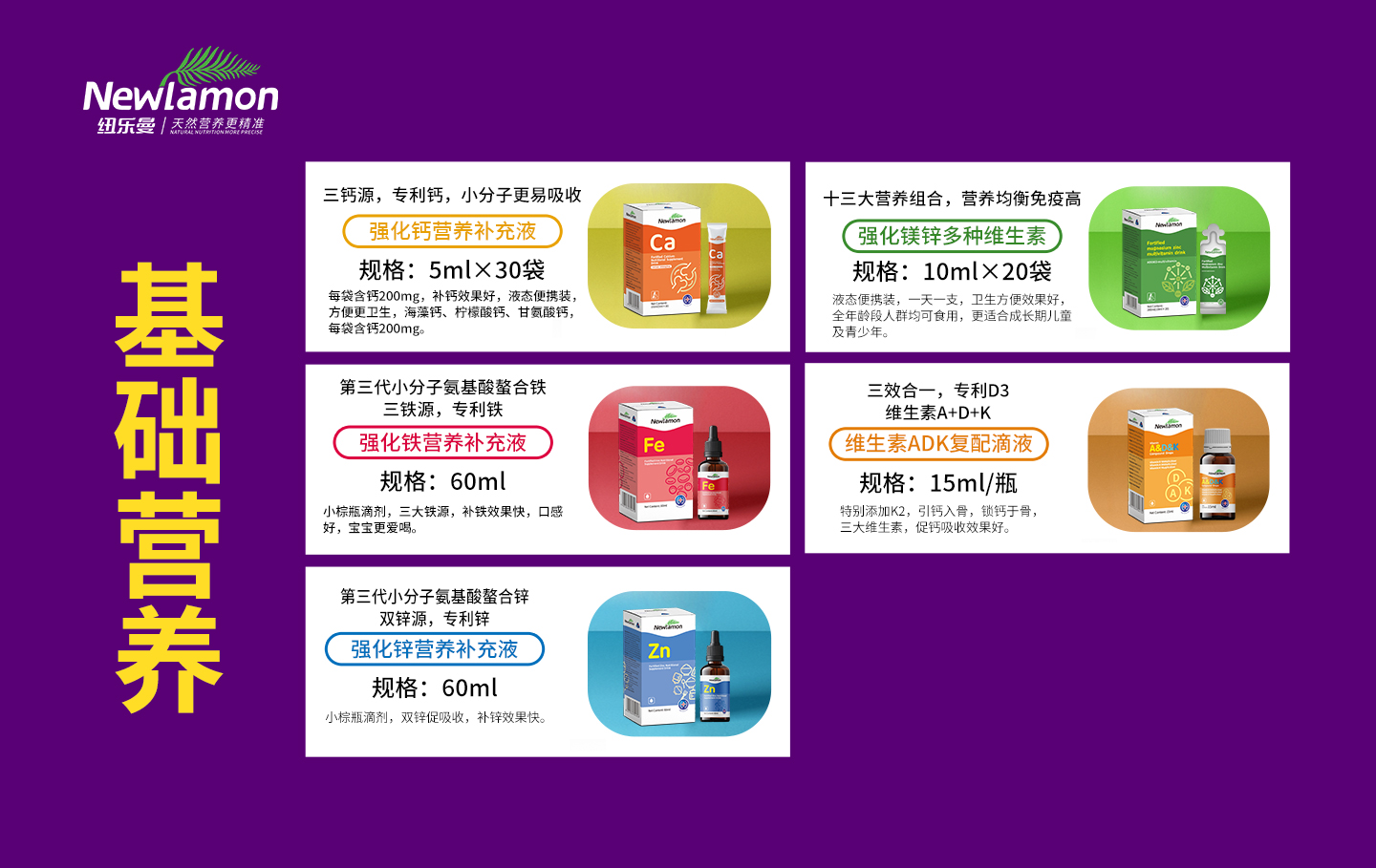 紐樂曼基礎營養系列